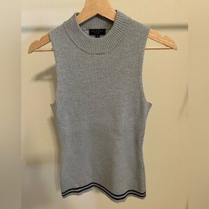 Rag & Bone Light Gray Ribbed Sweater